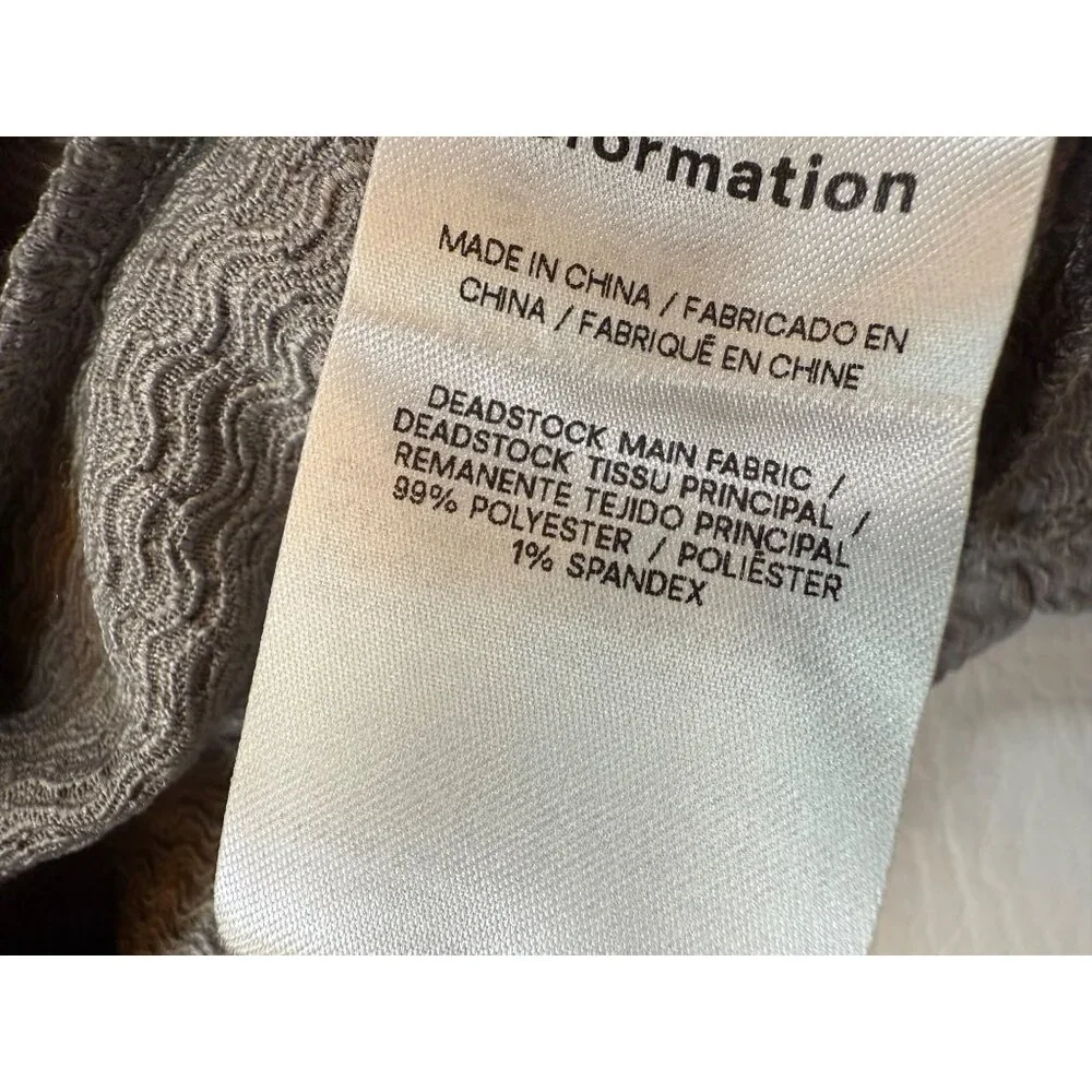 NWT Reformation Gray XL Claramae Maxi Sleeveless Dress Deadstock (bin AA220) - Picture 4 of 8